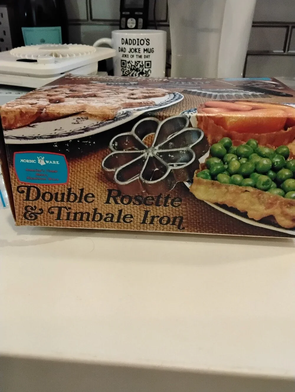 Nordicware New In Box Double Rosette & Timbale Iron.